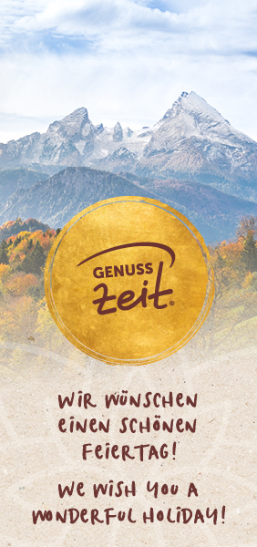 Feiertag (Gebirge): Wir wünschen einen schönen Feiertag!